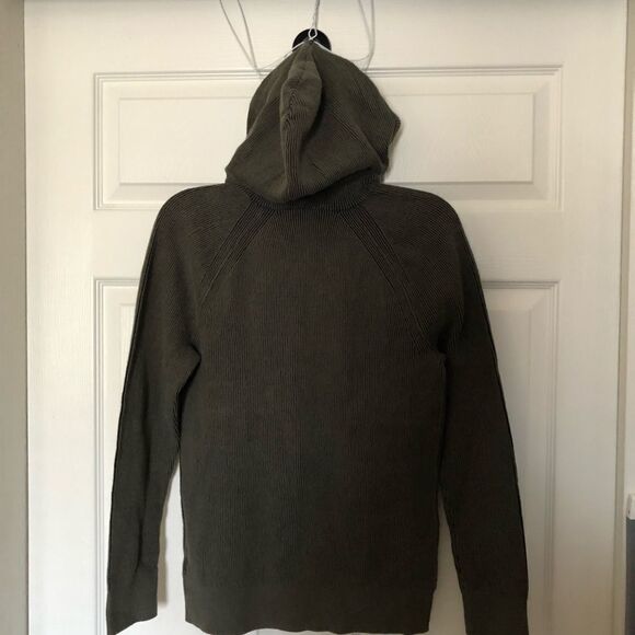 EXPRESS Men’s Ribbed Pullover Hoodie Suze S - Picture 4 of 4